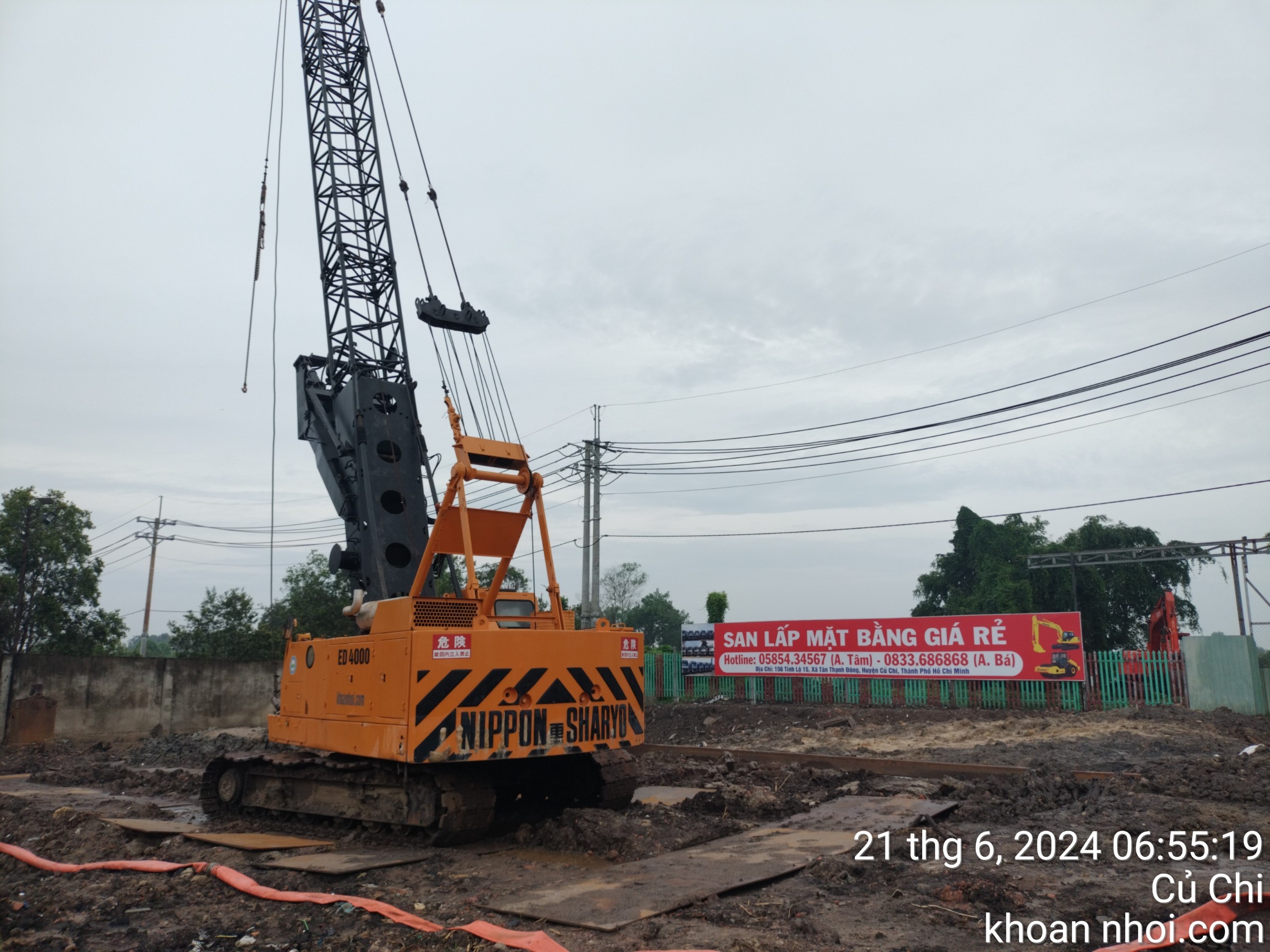 Đơn Giá Khoan Cọc Nhồi D500 Cho Tòa Nhà Văn Phòng & Căn Hộ Dịch Vụ
