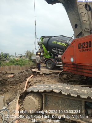 Biện Pháp Thi Công Cọc Khoan Nhồi D300 Trong Hẻm Nhỏ 1.5m - 2m